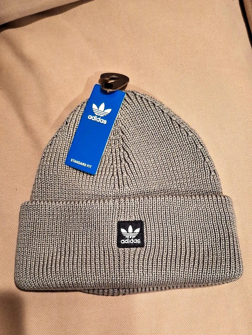 adidas Originals Trefoil Beanie Gray